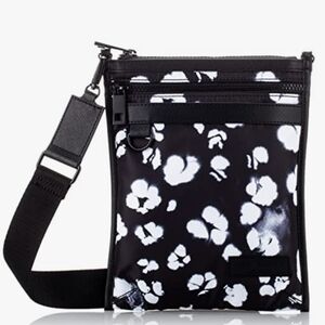 Ted Baker London Shandy Nocturnal Animal Black Nylon Crossbody Bag Leopard‎